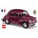 Renault 4cv (1954) rouge bordeaux
