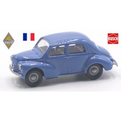 Renault 4cv (1954) bleu pigeon