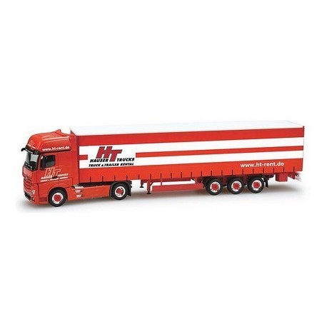 MB Actros Giga '11 + semi-rqe tautliner Hauser Trucks