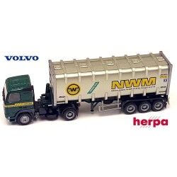 Volvo FH + semi-remorque Porte Bulktainer "NWM" - NL