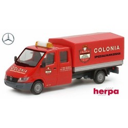 MB Sprinter cabine double pick-up bâché "Colonia"