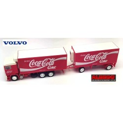 Volvo F12 camion + remorque frigorrfique "Enjoy Coca-Cola"