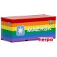 Container 20' crénelé "Rainbow Maersk" - nouvelle immatriculation