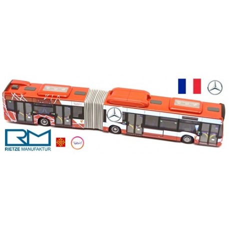 MB Citaro 15 autobus articulé "Tisséo bus de Toulouse Liigne 78 - St Orens Lycée" (France)