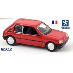 Peugeot 205 XR berline 3 portes (1985) rouge