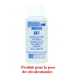 Micro Set - Produit MicroScale - pour la pose des décalcomanies