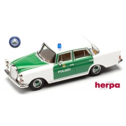 MB 200 (W108 - 1965) berline 4 portes "Heckflosse" - Polizei Hamburg