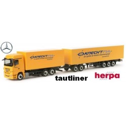 MB Actros LH 08 camion + remorque eurocombi tautliner "Knecht TVL"