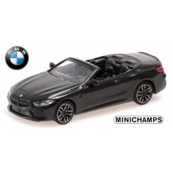BMW M8 cabriolet (2019) noir métallisé