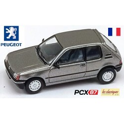 Peugeot 205 XT berline 3 portes (1985)  gris winchester -Gamme PCX87