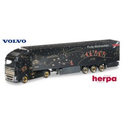 Volvo FH XL '13 + semi-remorque fourgon "Merry Christmas 2014" (Limited Serie N° 00805)