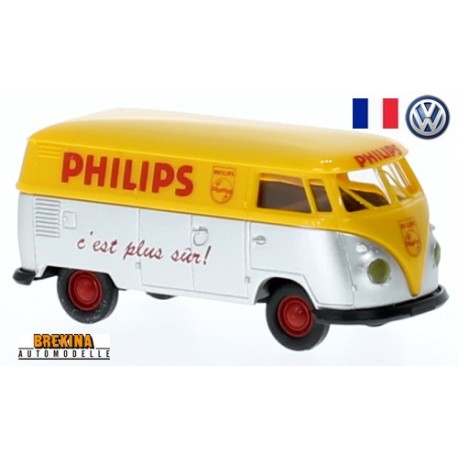 VW T1b Combi (1960) "Philips c'est plus sûr !" (France)