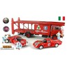 Fiat 640 camion assitance Team Alfa (avec 2 Alfa Romeo Tipo 33 & 4 mécanos)