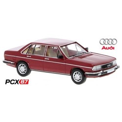 Audi 100 berline (C2 - 1979) rouge foncé - Gamme PCX 87