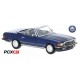 MB SL cabriolet ouvert (R107 - 1985)  bleu foncé - Gamme PCX 87