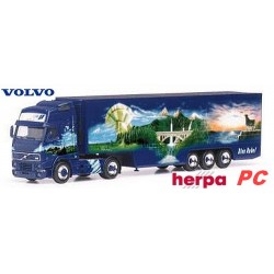 Volvo FH XL + semi-remorque frigorifique "Blue Rebel" - PC
