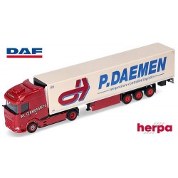 DAF XG + semi-remorque frigorifique "P. Deamen" (NL)