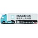 Volvo FH XL + semi-remorque Porte container 40' "Maersk Sealand"