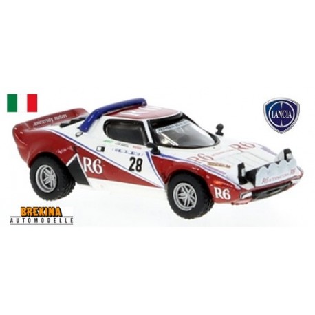 Lancia Stratos HF Team R6 n° 28 (I. Bignardi - L. Zumelli) "Rallye dell'Isola d'Elba 1982"