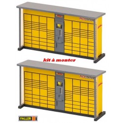2 Sets de "Lockers" à colis "Packstaion DHL" - kit à monter