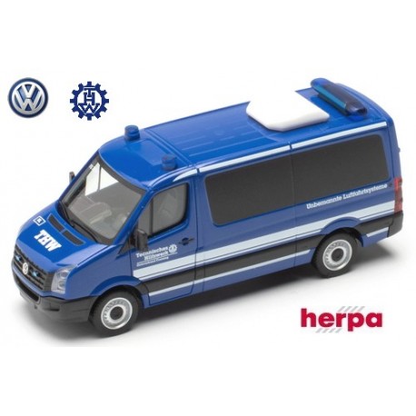 VW Crafter minibus toit plat "THW Freising"