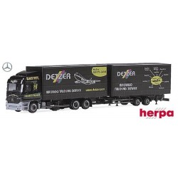 MB Actros L camion + remorque Megaliner "Detzler Aircargo Trucking Service"