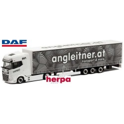 Daf XG+  + semi-remorque Megaliner "Angleitner Transport & More" (Austria)