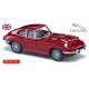 Jaguar Type E coupé 1961 rouge pourpre