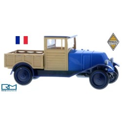 Renault NN (1924-30) pick-up bleu - cabine et ridelles beiges