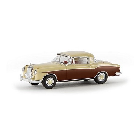MB 220 S coupé (W180 II) 1956 ivoire et brun
