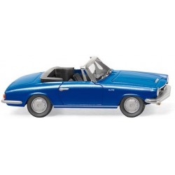 Glas 1700 TG cabriolet bleu métallisé 1964