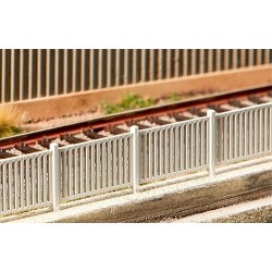 Set de barrières "béton" type SNCF (124 cm de long)
