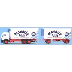 MB SK camion 6x2 + rqe frigo Pte caisses frigo Culina Bavaria Bl