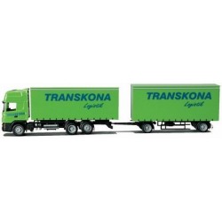 Scania 4er TL camion 6x2 + rqe tautliner Transkona Logistik (A)
