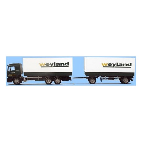 Steyr F2000 camion 6x2 + rqe bâchés Weyland (A)