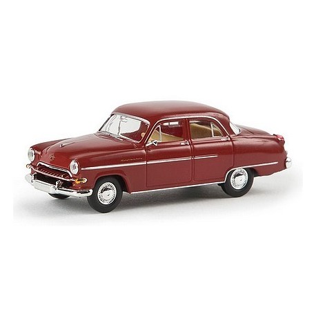 Opel Kapitän 1954 berline 4 portes rouge bordeaux