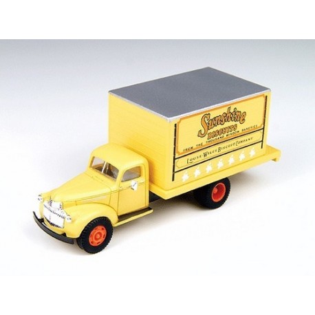 Chevy '41/46 camion Pte caisse isotherme "Sunschin Biscuits"
