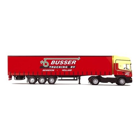 Scania R TL + semi-rqe tautliner Busser Trucking bv (NL)