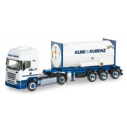 Scania R HL '13 + semi-rqe Pte cont. citerne "Kube & Kubenz"