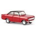 Opel Kadett A coupé 1962 rouge Tt noir