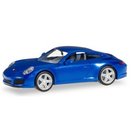 Porsche 911 (991) Carrera 2 coupé bleu métallisé