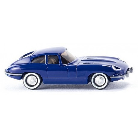 Jaguar Type E coupé 1961 bleu foncé
