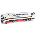 Daf XF SSC Euro 6 + semi-rqe frigo Van "Wieren" (NL)