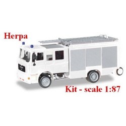 Kit MAN M2000 Löschfahrzeug HLF 20 (pompiers en blanc)