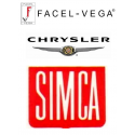 Simca - Chrysler - Facel